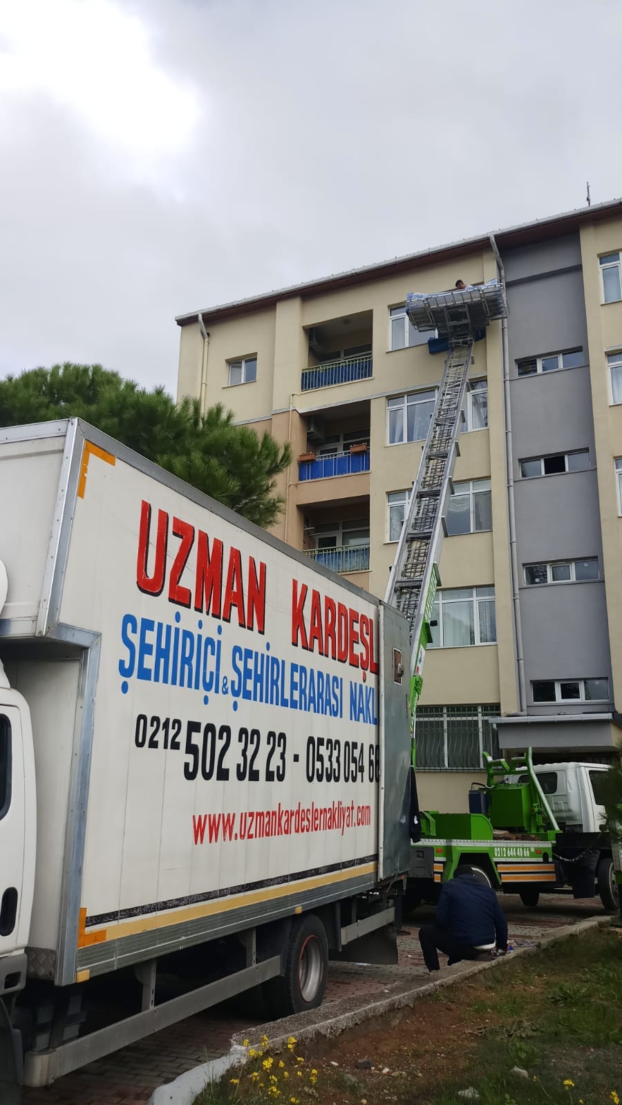 Asansörlü evden eve nakliyat hizmeti İstanbul